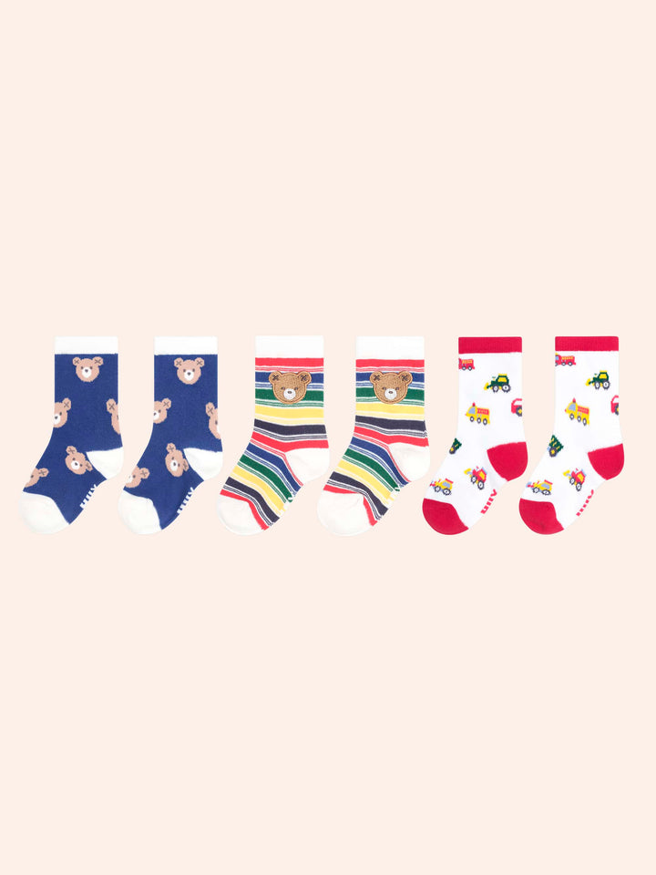 Huxbaby 3Pk Boys Socks in Multi - photo 1 of 9