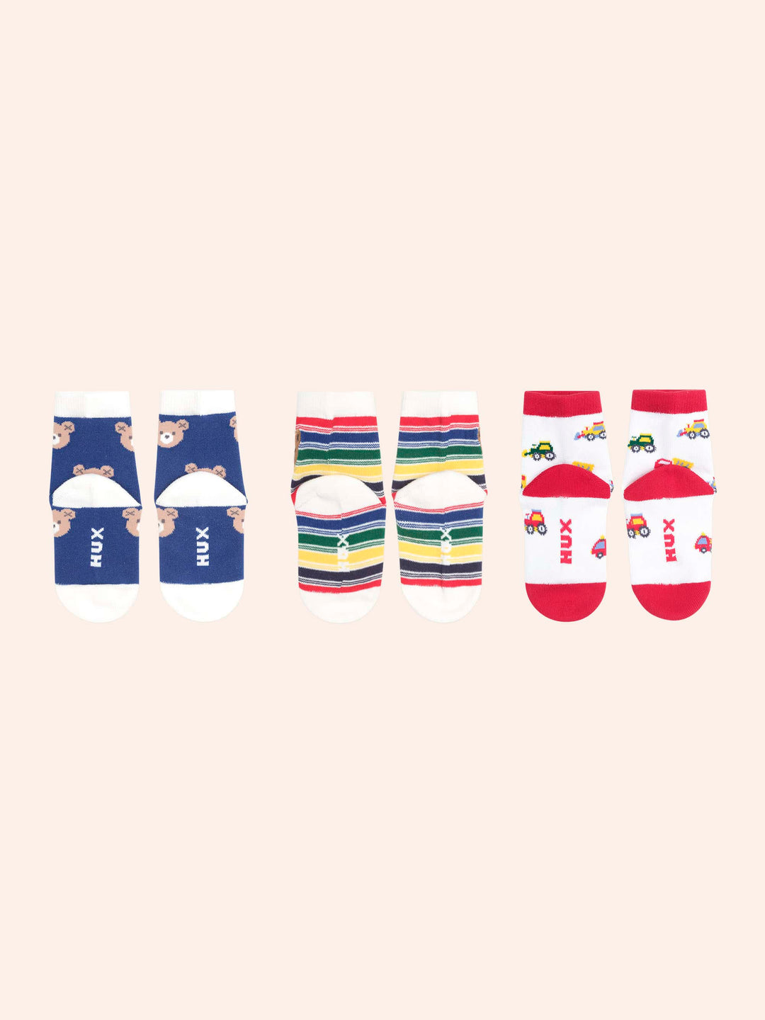 Huxbaby 3Pk Boys Socks in Multi - photo 3 of 9