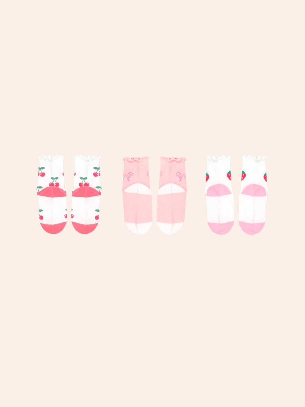 Huxbaby 3Pk Girls Frill Socks in Multi - photo 2 of 10