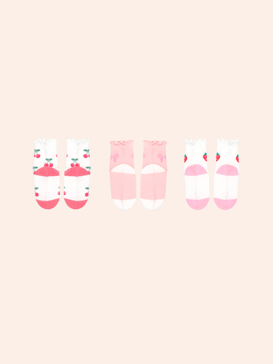 Huxbaby 3Pk Girls Frill Socks in Multi - photo 2 of 10