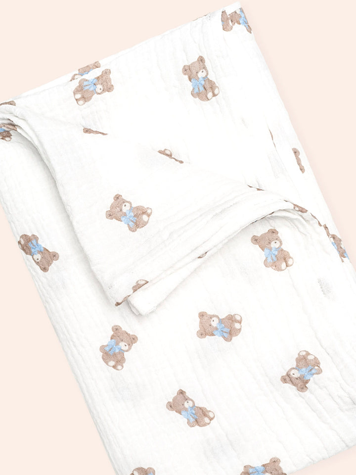 Huxbaby My First Hux Muslin Wrap in Almond Milk - photo 1 of 9