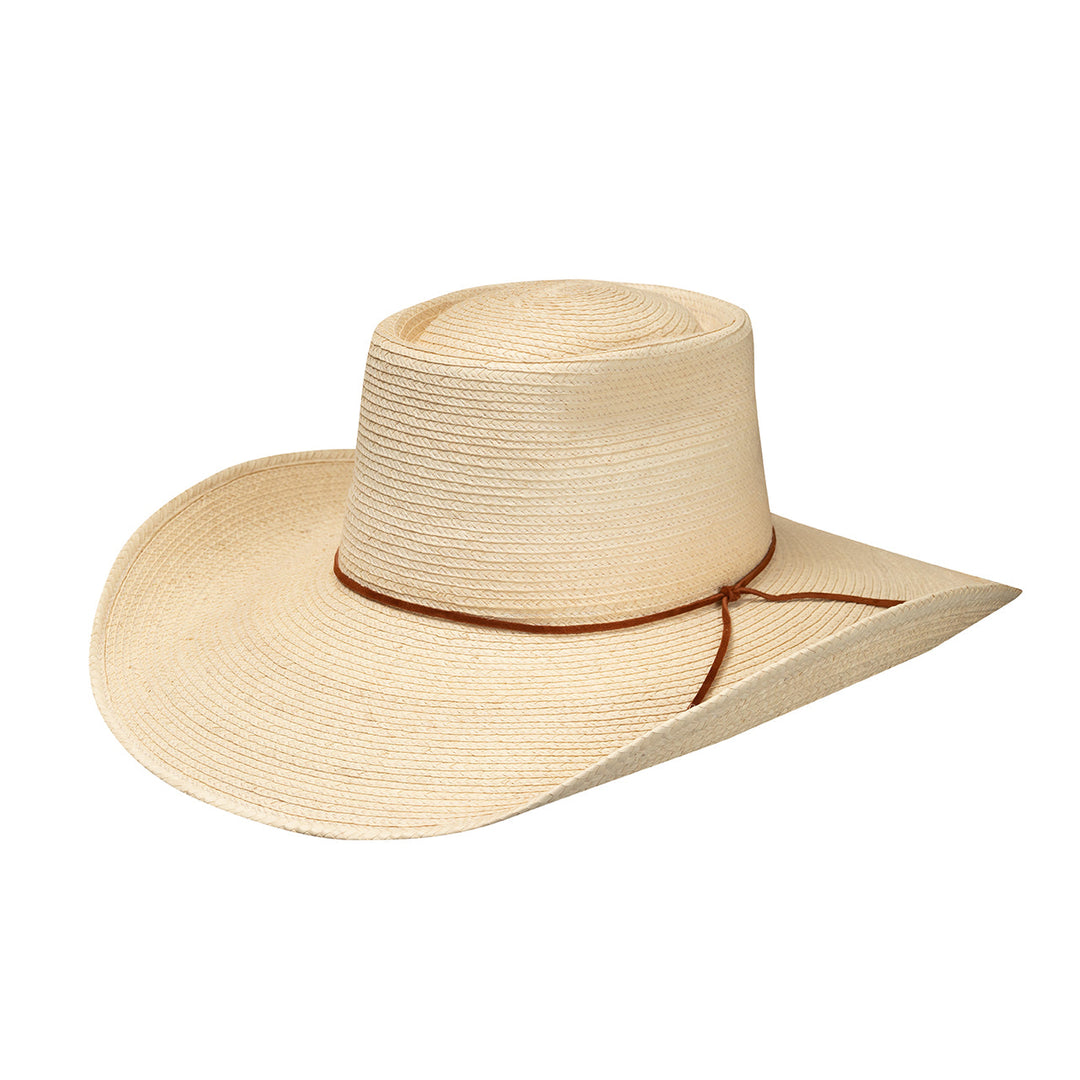 Sunbody Hats Reata III Palm Leaf Hat in Natural/Brown, photo 1 of 2
