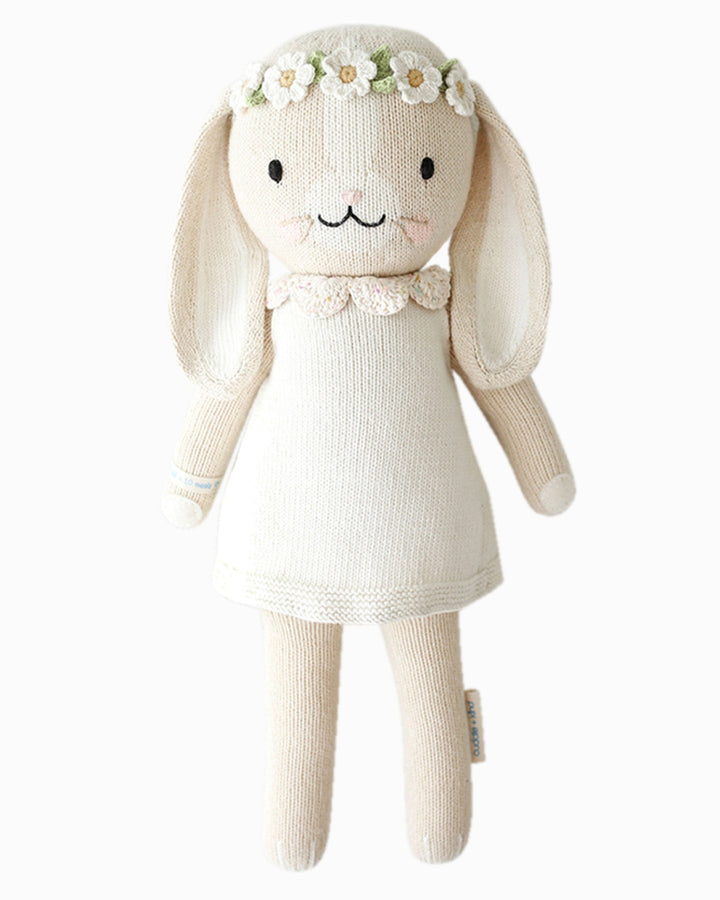 Hannah The Bunny (Ivory) (20") by Cuddle &amp; Kind