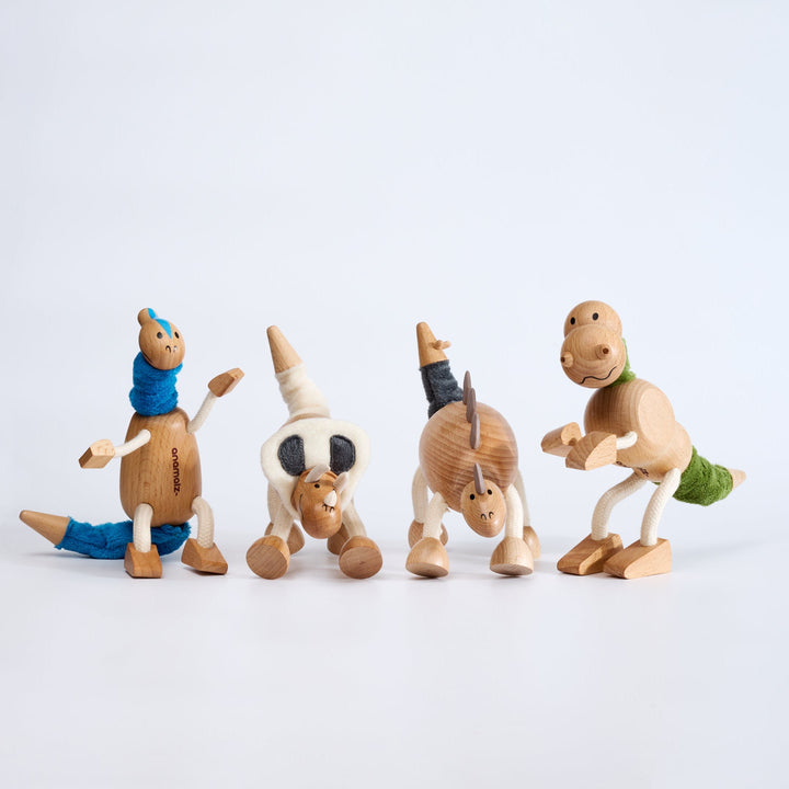 Anamalz Hidden Valley Parasaurolophus, wooden toy by Anamalz – photo 4 of 4