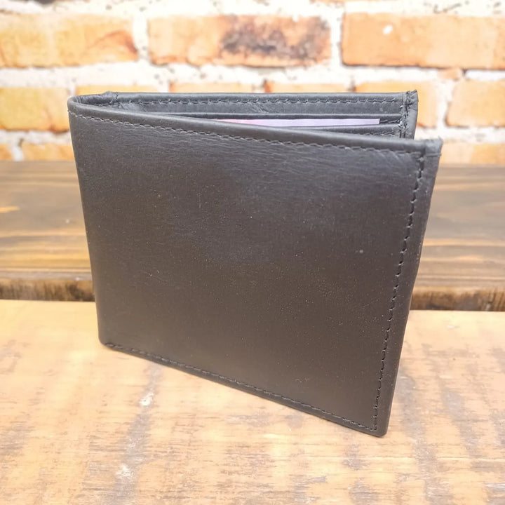 Indepal Slot Leather Wallet - Black - image 2