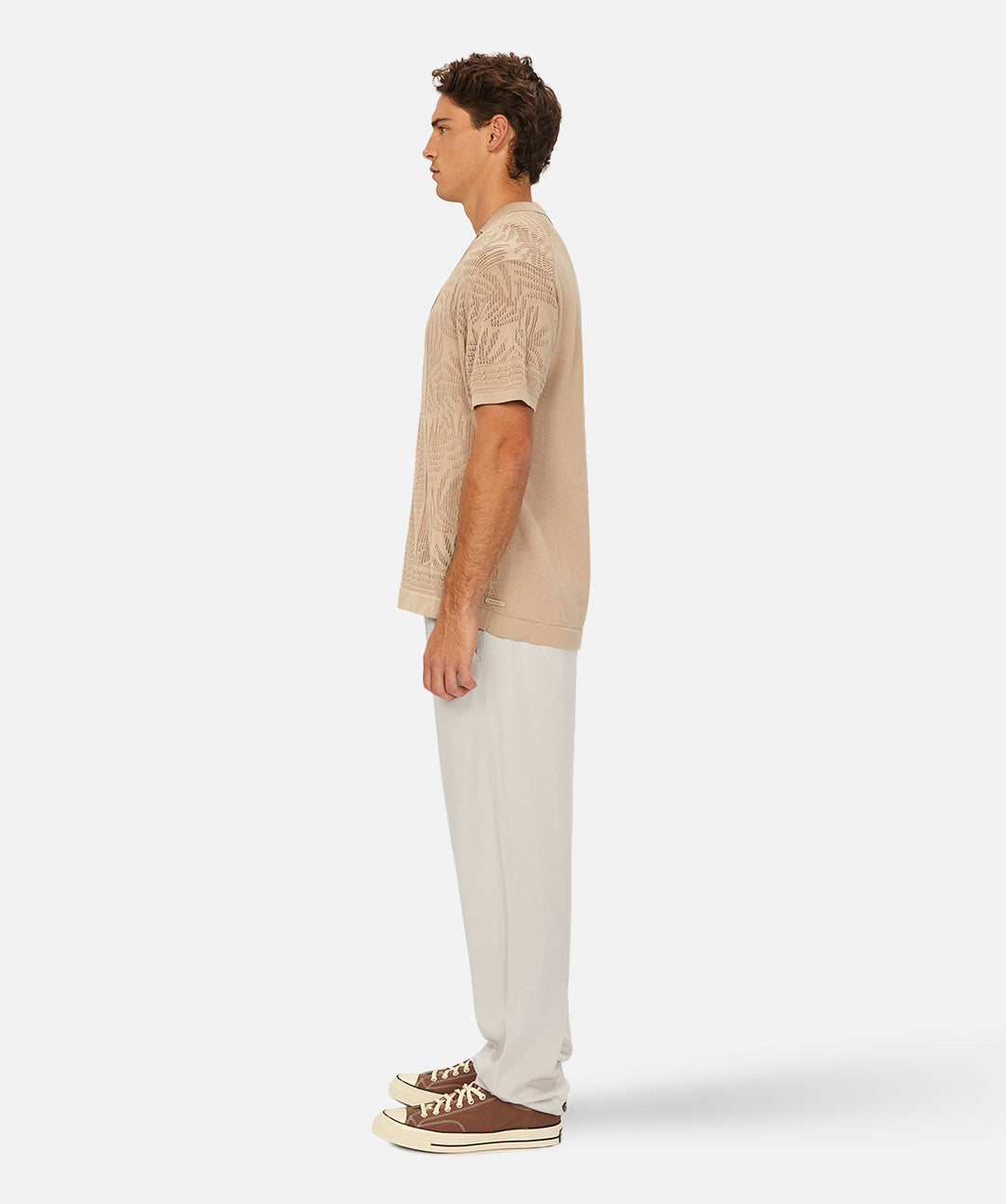 Industrie - The Barreto S/S Shirt - Flax