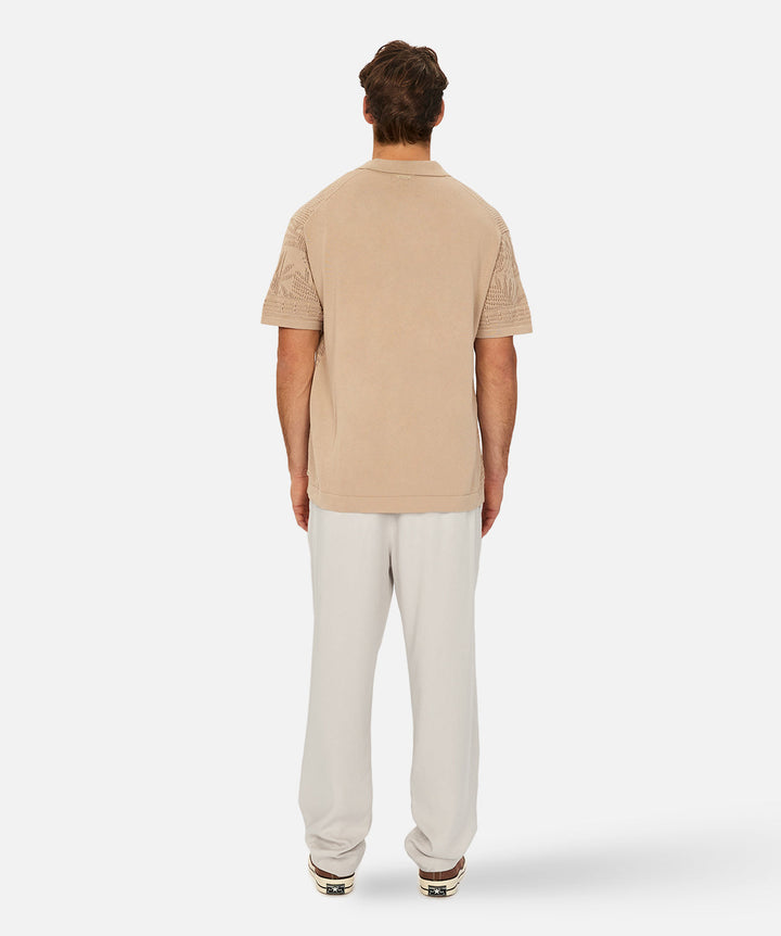 Industrie - The Barreto S/S Shirt - Flax