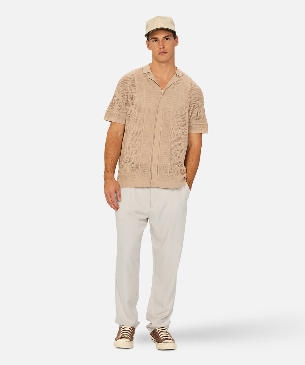 Industrie - The Barreto S/S Shirt - Flax