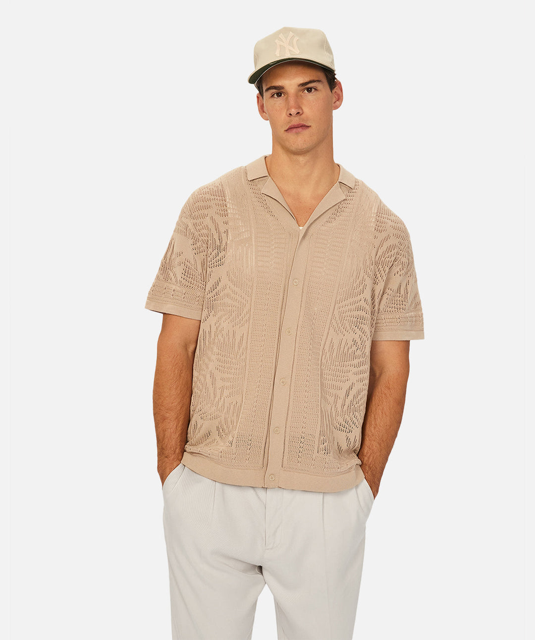 Industrie - The Barreto S/S Shirt - Flax