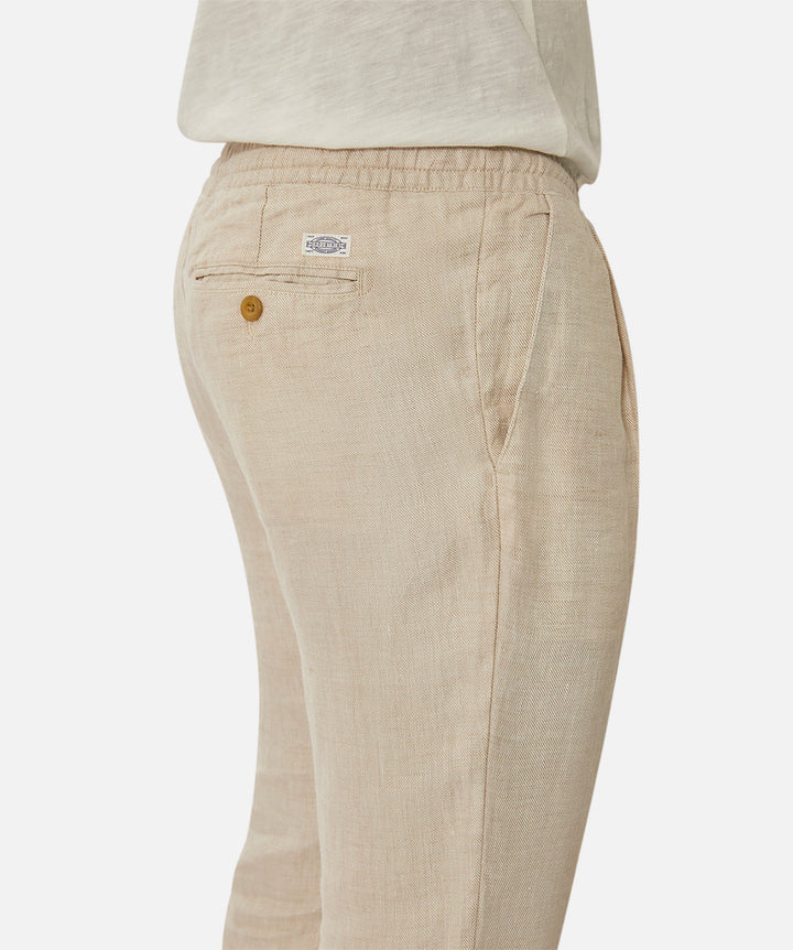 Industrie - The Capri Linen Pant - Wheat
