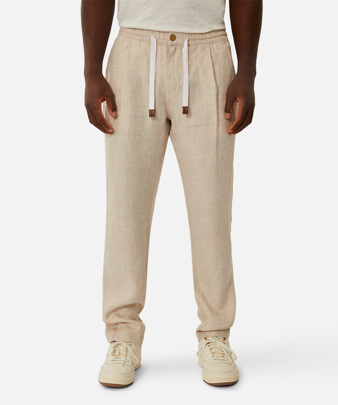 Industrie - The Capri Linen Pant - Wheat