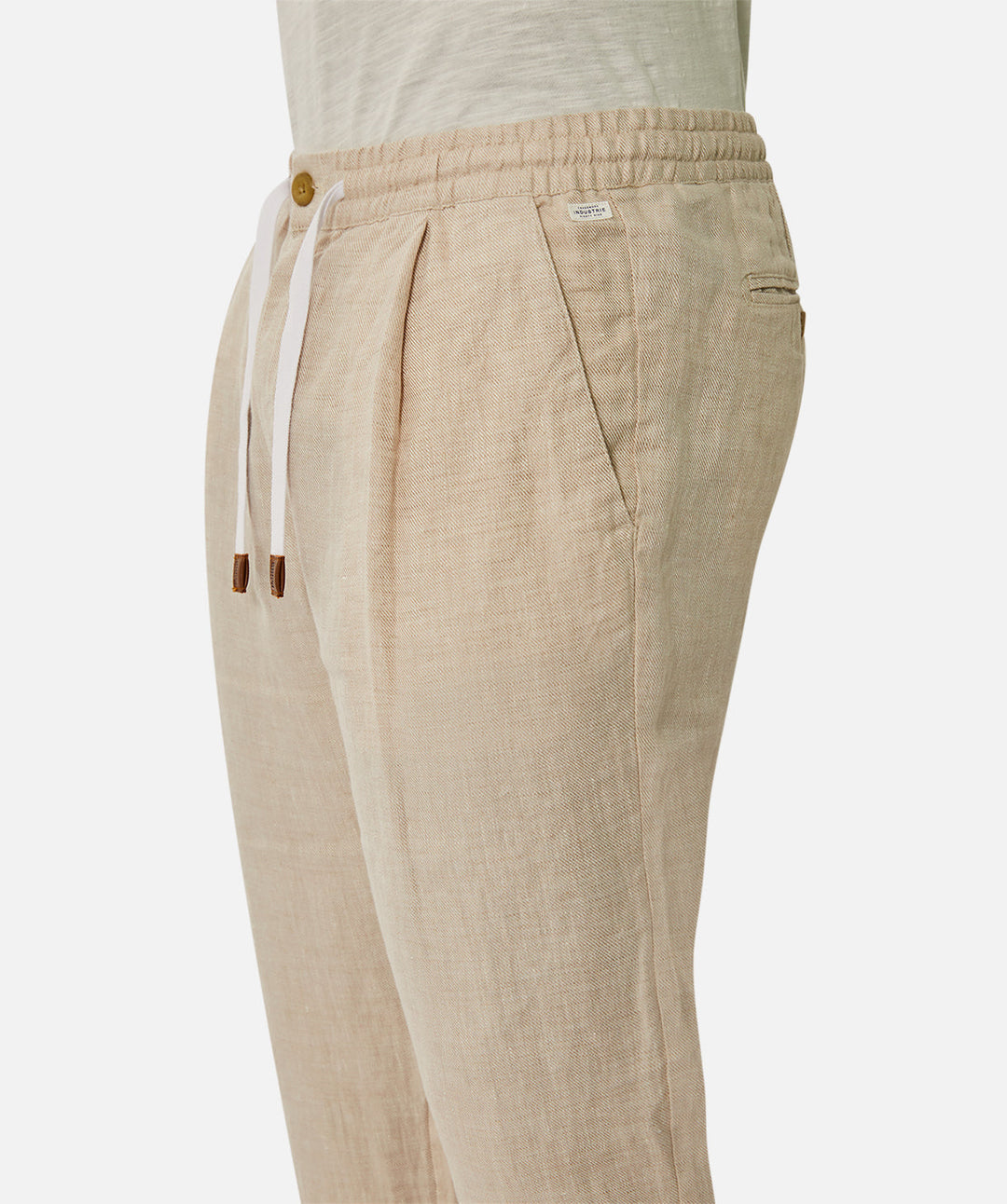 Industrie - The Capri Linen Pant - Wheat