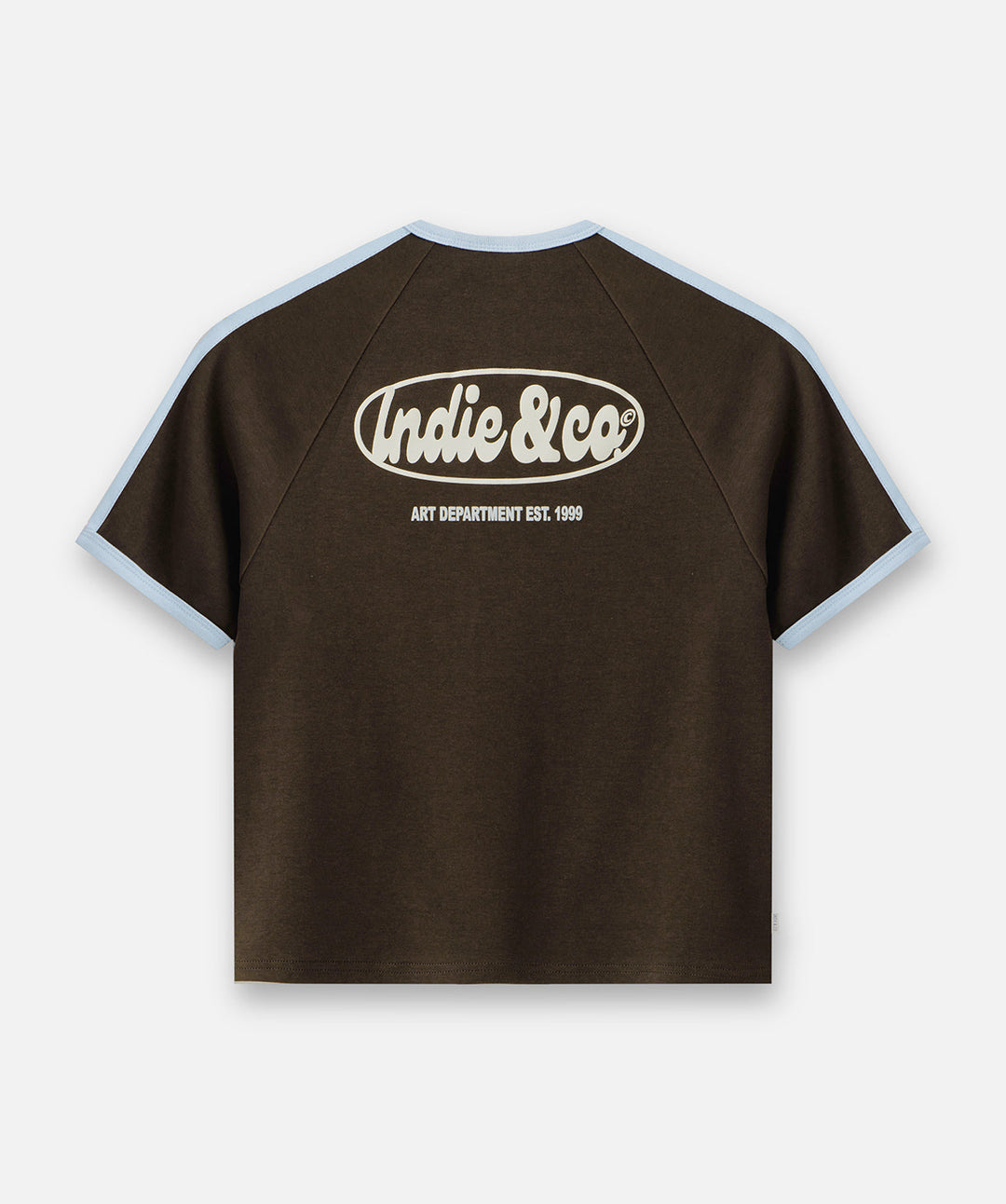Industrie Kids The San Antonio Tee (3-7) in Dark Cocoa/Blue, view 3