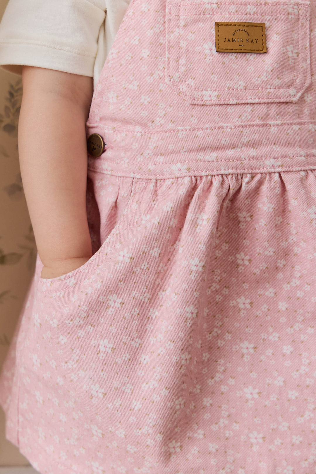 Jamie Kay Norah Overall Dress - Paula Powder