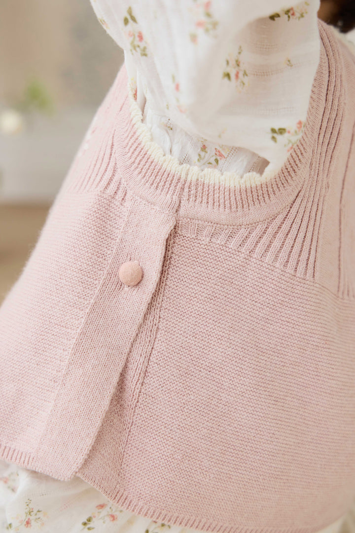 Jamie Kay Abbie Knitted Top - Sweetpea Marle Abbie Flower
