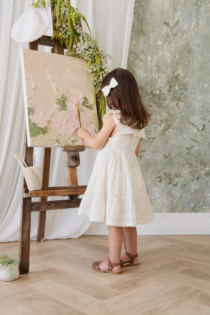 Jamie Kay Organic Cotton Muslin Christabel Dress - Solange Snow