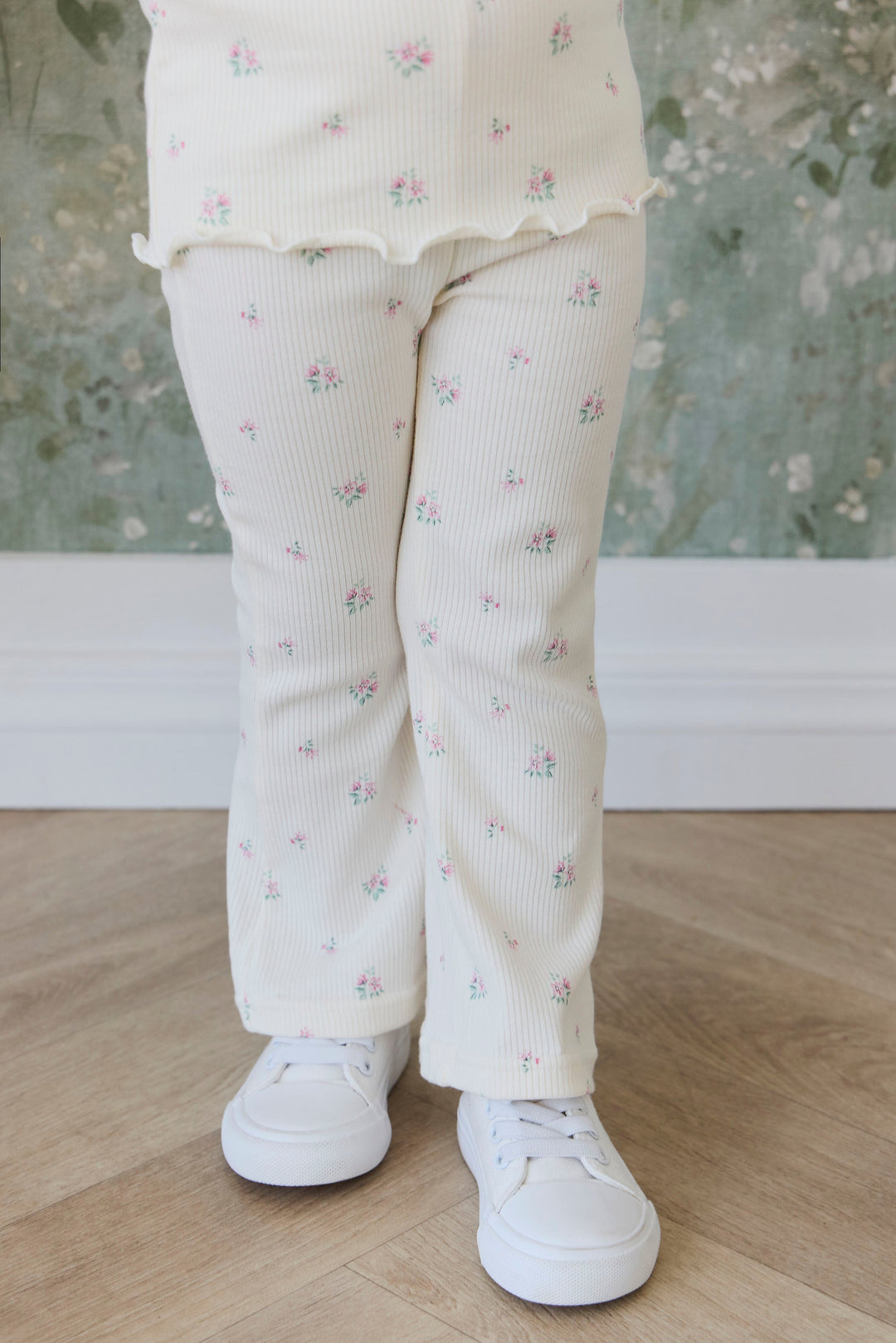 Jamie Kay Organic Cotton Rib Winslet Pant - Emma Whisper