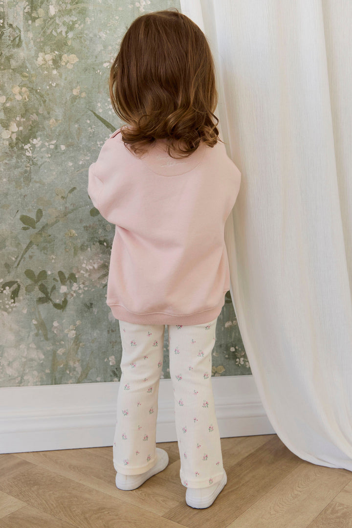 Jamie Kay Organic Cotton Rib Winslet Pant - Emma Whisper