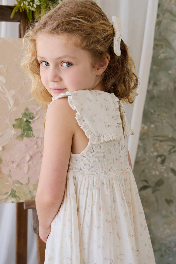 Jamie Kay Organic Cotton Muslin Christabel Dress - Solange Snow
