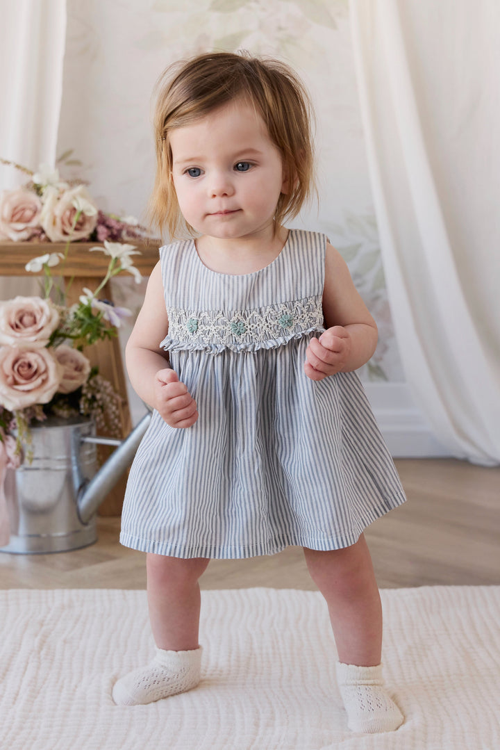 Jamie Kay Organic Cotton Gracen Playsuit - Harbour Stripe