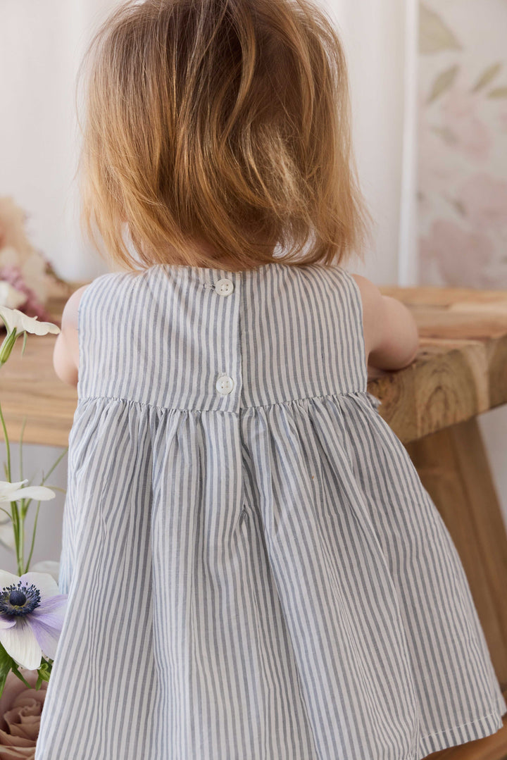 Jamie Kay Organic Cotton Gracen Playsuit - Harbour Stripe