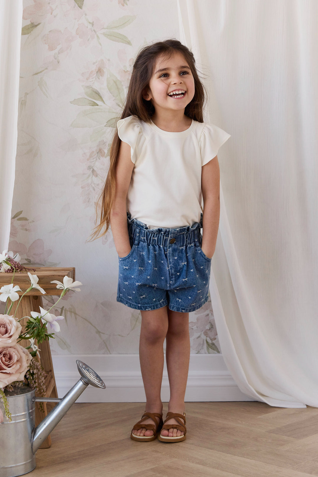 Jamie Kay Kora Short - Amour Bows Denim