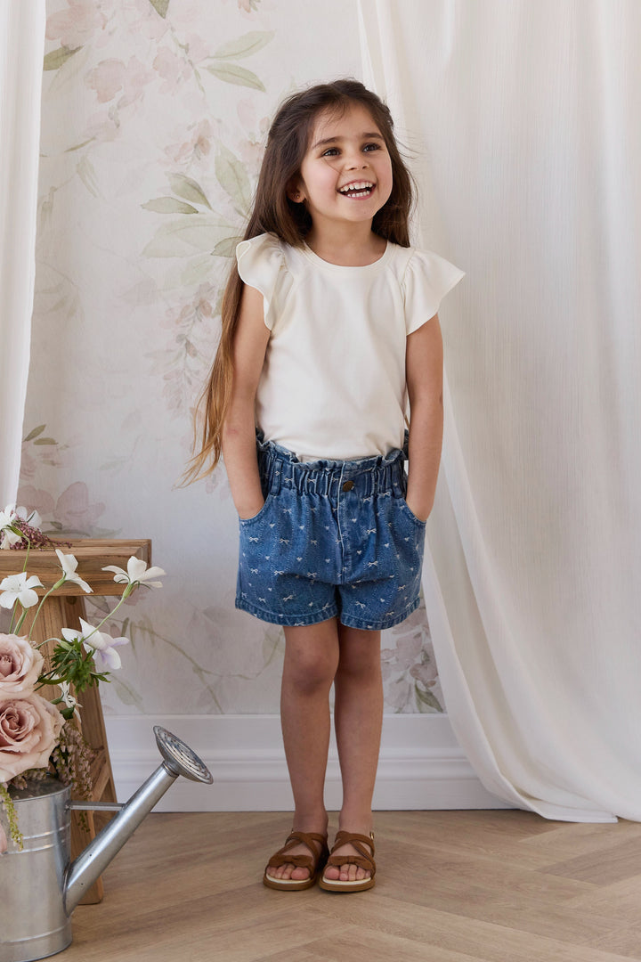Jamie Kay Kora Short - Amour Bows Denim