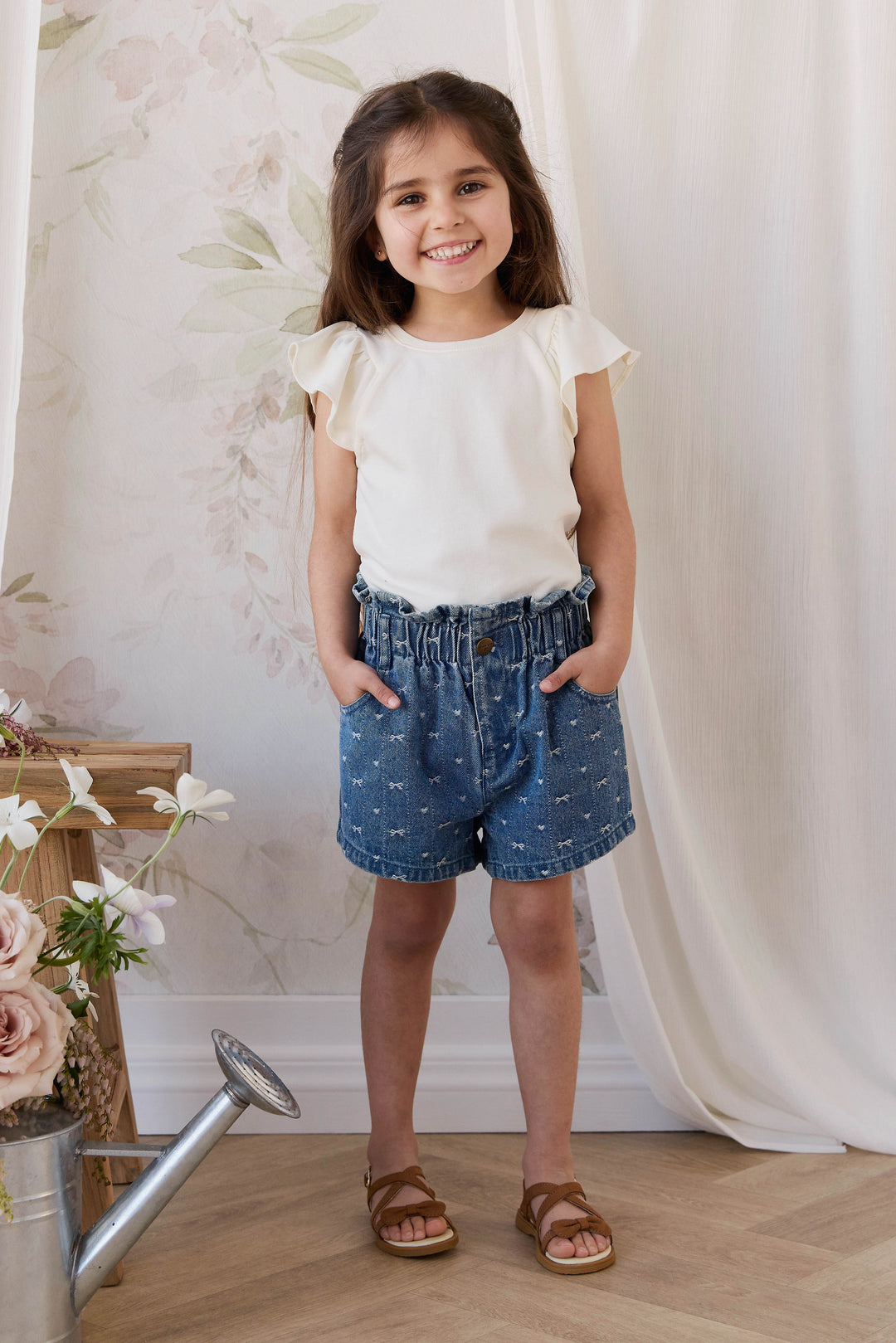 Jamie Kay Kora Short - Amour Bows Denim