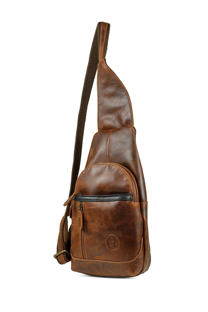 Indepal Gaffney Leather Sling Bag - Dusty Antique - image 2