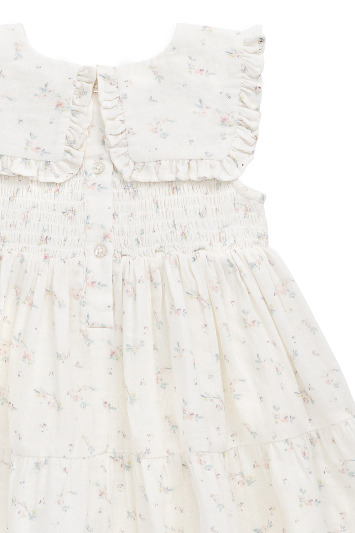Jamie Kay Organic Cotton Muslin Christabel Dress - Solange Snow