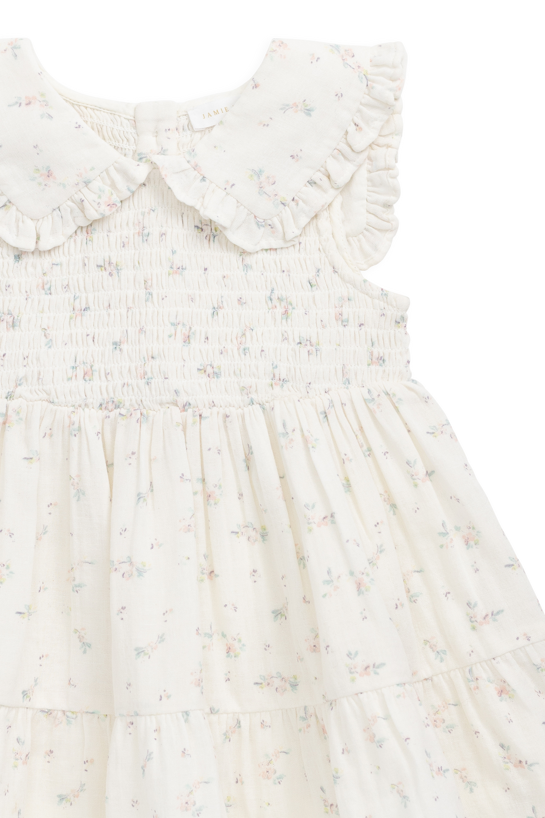 Jamie Kay Organic Cotton Muslin Christabel Dress - Solange Snow