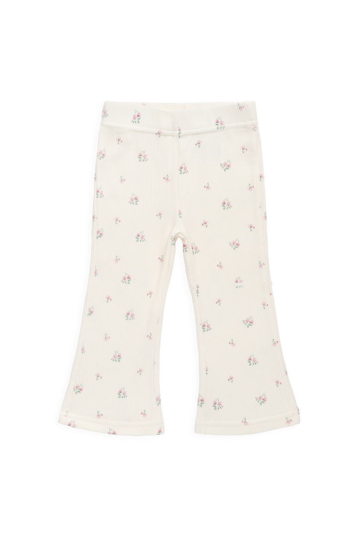 Jamie Kay Organic Cotton Rib Winslet Pant - Emma Whisper