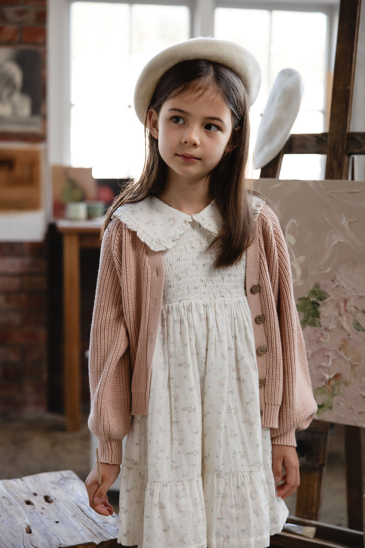 Jamie Kay Organic Cotton Muslin Christabel Dress - Solange Snow