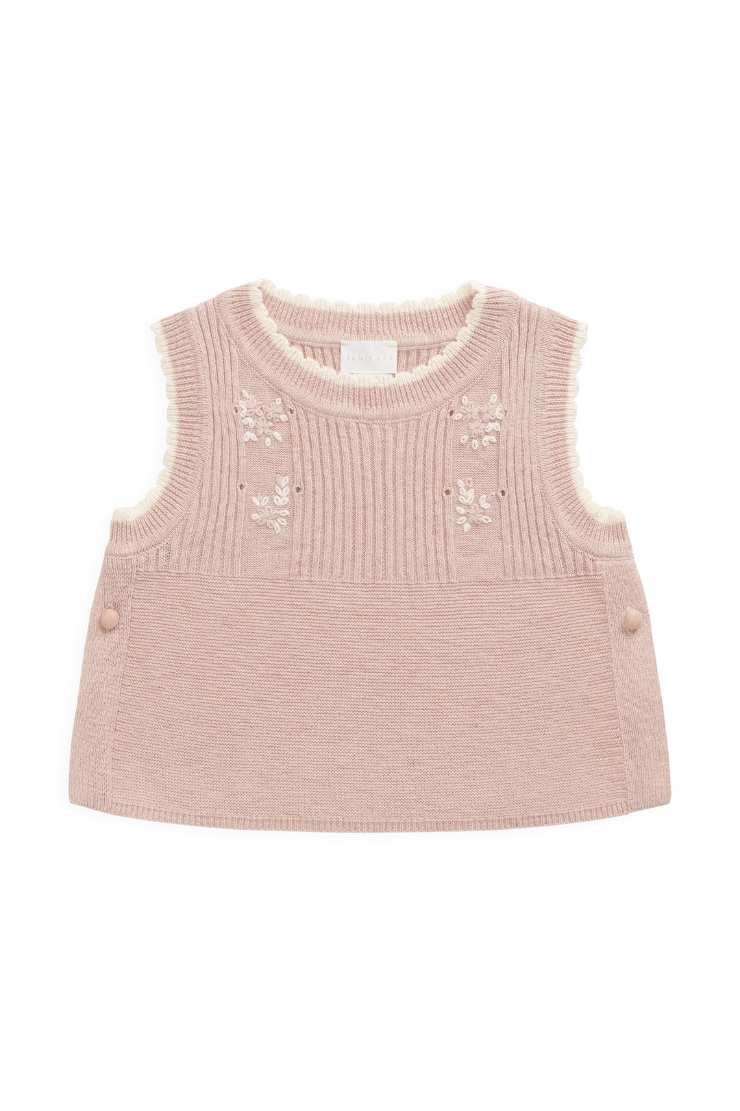 Jamie Kay Abbie Knitted Top - Sweetpea Marle Abbie Flower