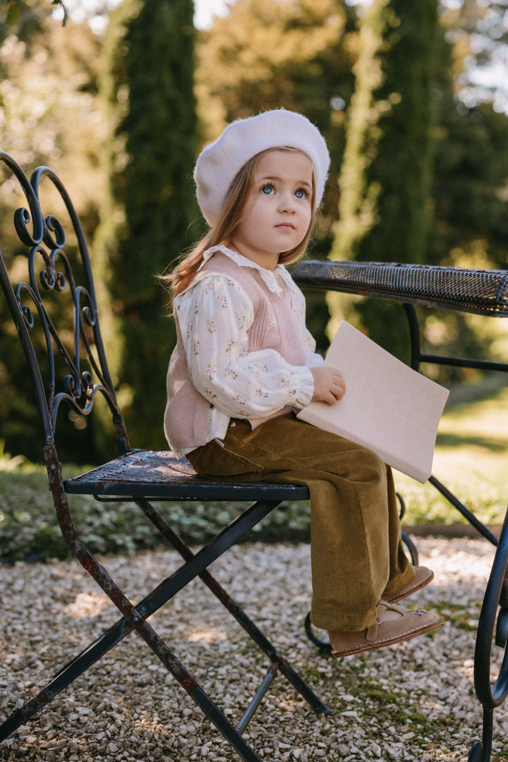 Jamie Kay Abbie Knitted Top - Sweetpea Marle Abbie Flower