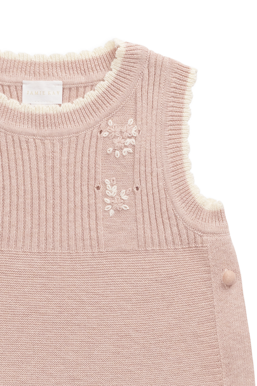 Jamie Kay Abbie Knitted Top - Sweetpea Marle Abbie Flower