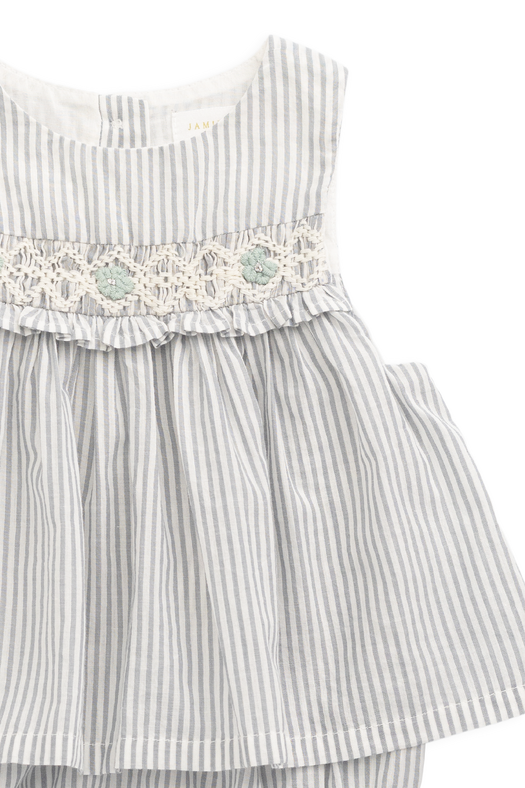 Jamie Kay Organic Cotton Gracen Playsuit - Harbour Stripe