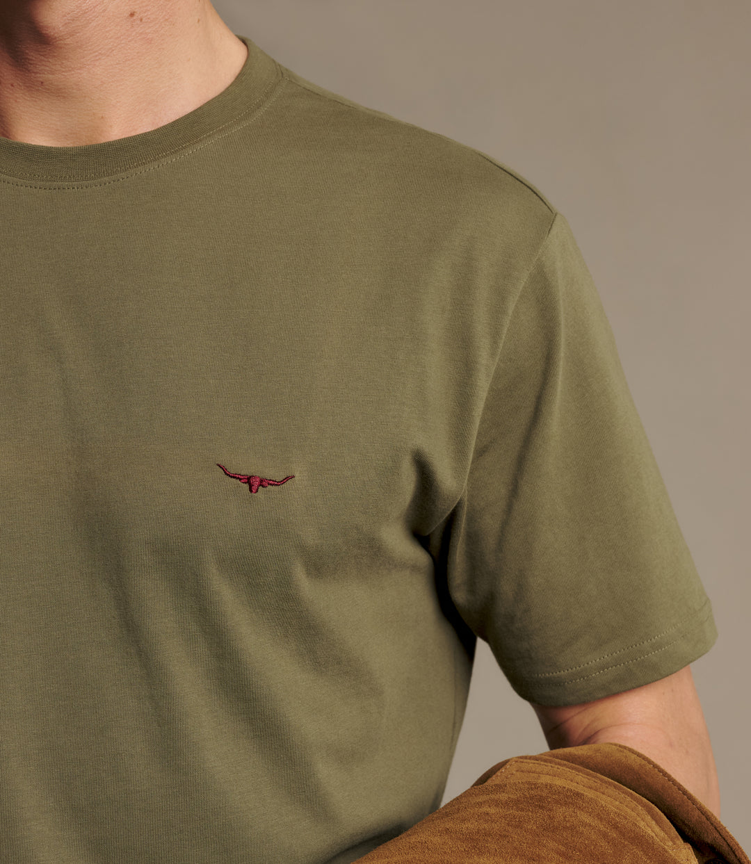 R.M.Williams Parson T-Shirt - Fatigue - view 4
