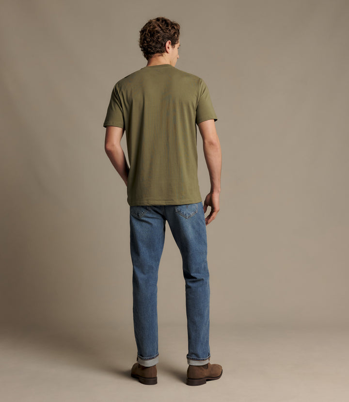 R.M.Williams Parson T-Shirt - Fatigue - view 5