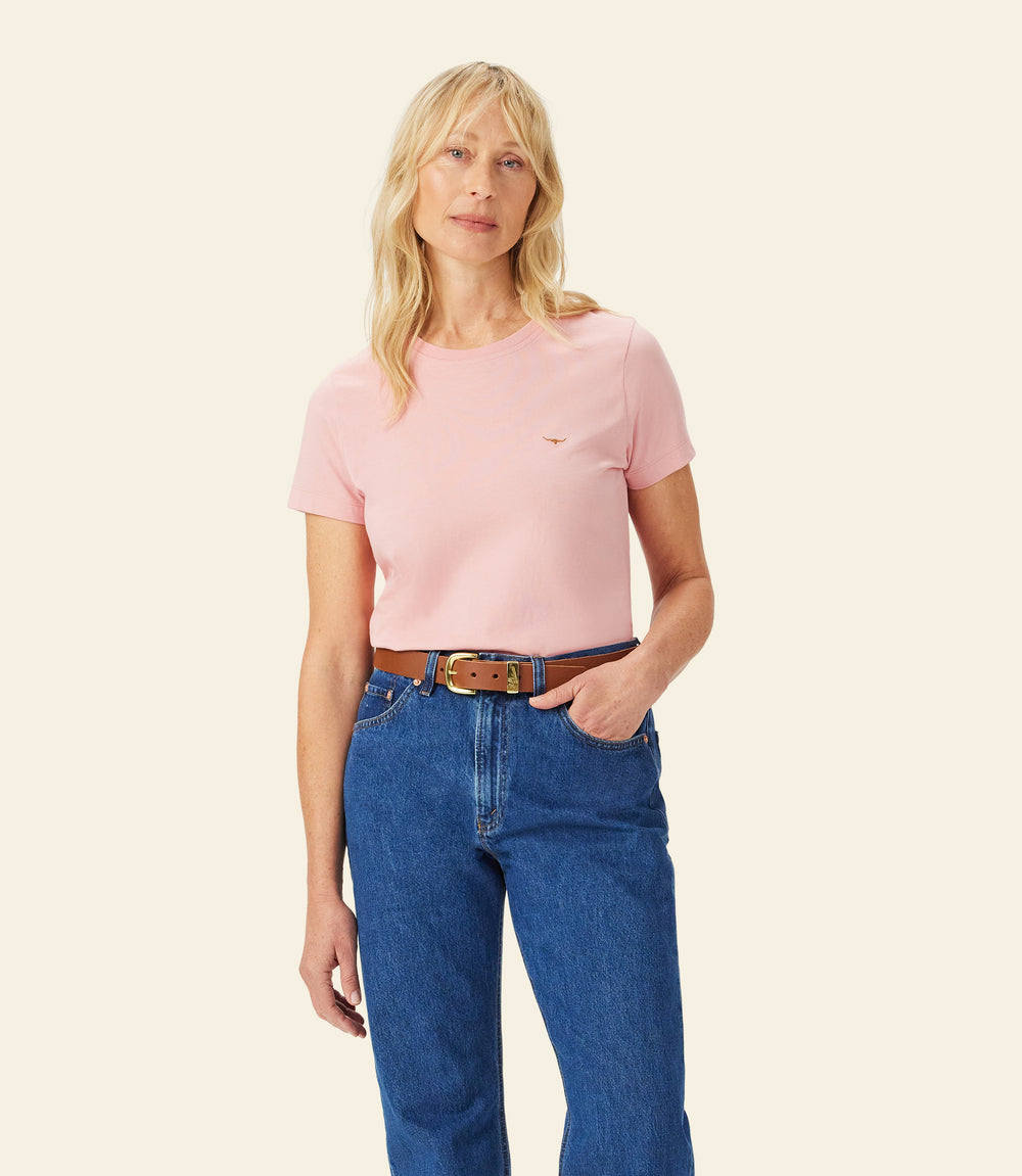 R.M.Williams Piccadilly T-Shirt - Pink - view 2