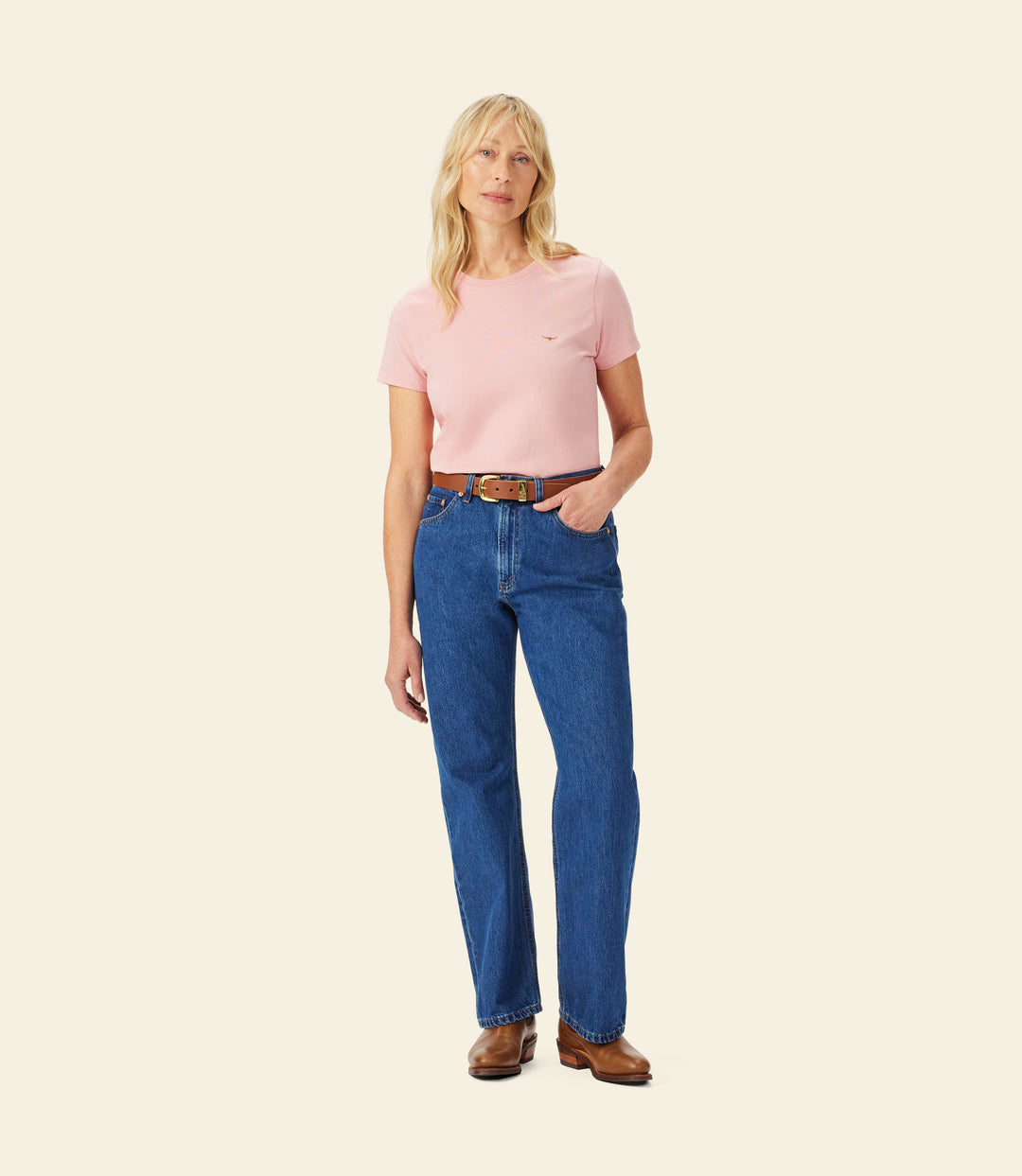 R.M.Williams Piccadilly T-Shirt - Pink - view 3