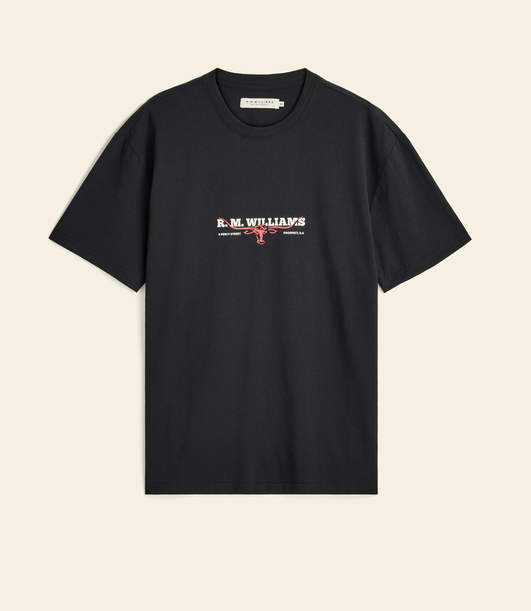 R.M.Williams Holt T-Shirt - Black