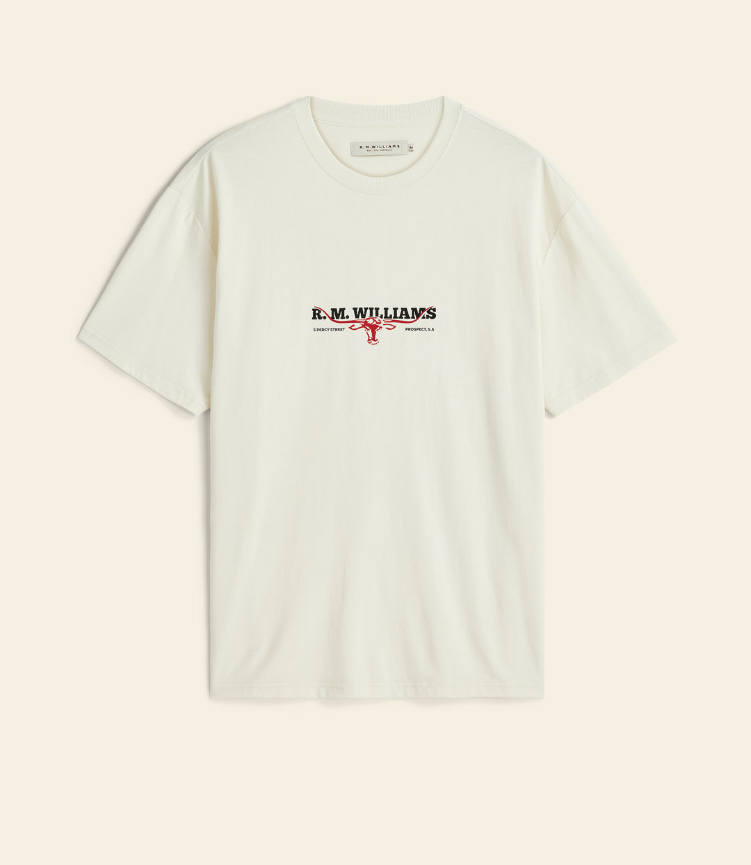 R.M.Williams Holt T-Shirt - Vintage White