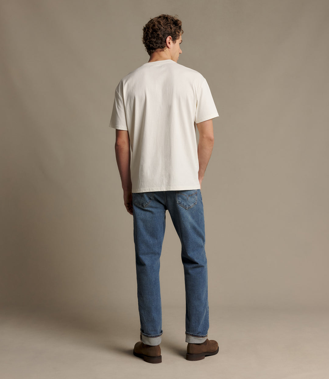 R.M.Williams Holt T-Shirt - Vintage White - view 5