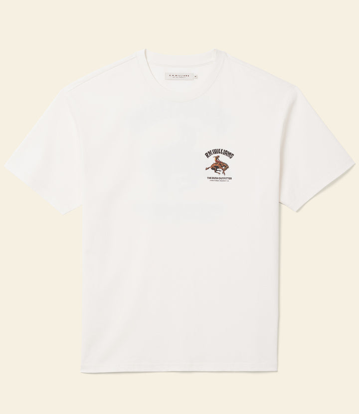 R.M.Williams Cloudbuster T-Shirt - White