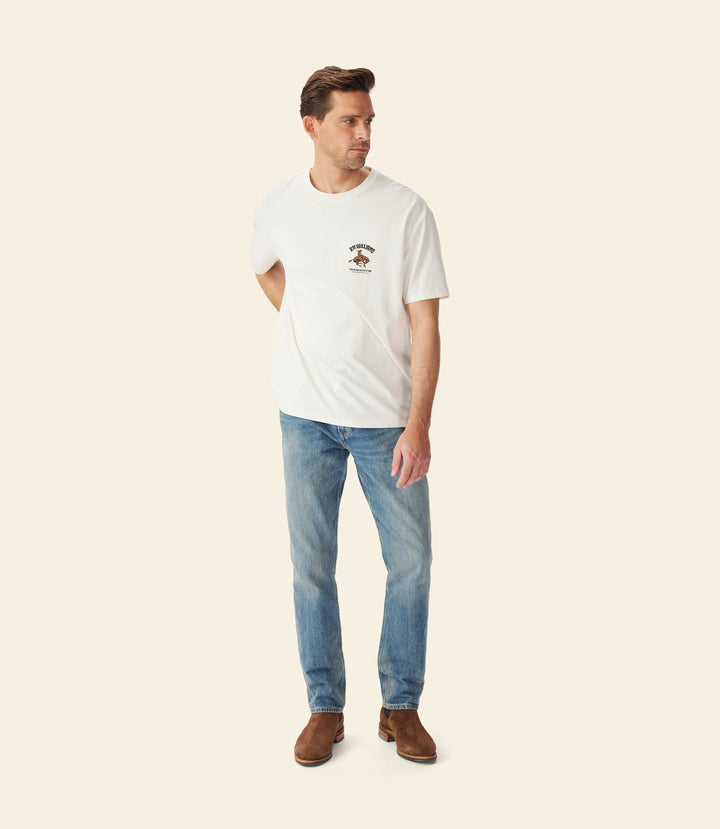 R.M.Williams Cloudbuster T-Shirt - White - view 5