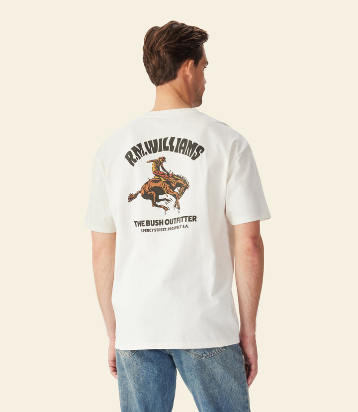 R.M.Williams Cloudbuster T-Shirt - White - view 2