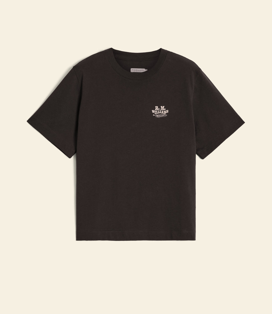 R.M.Williams Kandos T-Shirt - Dark Chocolate
