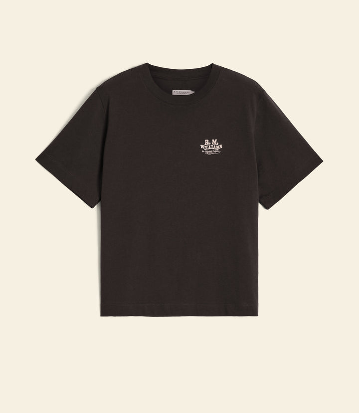 R.M.Williams Kandos T-Shirt - Dark Chocolate