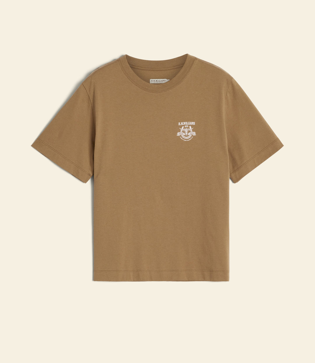 R.M.Williams Blyth T-Shirt - Dark Sand